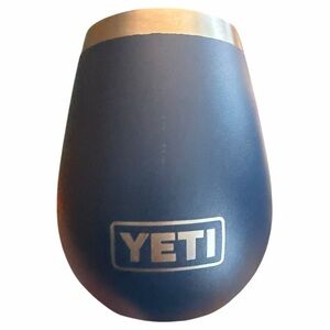 YETI blue wine tumbler cup 10oz no lid